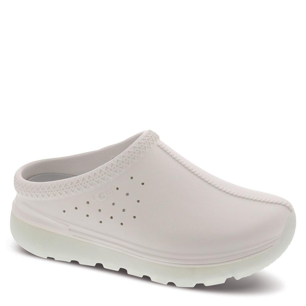 ugg tasman sport white clogs slippers new in box M7 L9